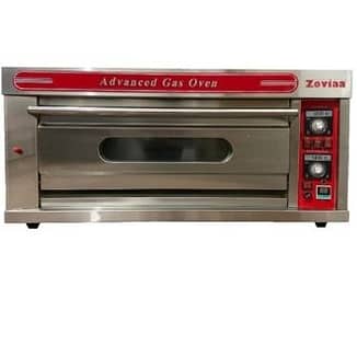 1 deck 2 tray gas pizza oven price