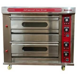 2 deck 4 tray gas pizza oven price in lucknow